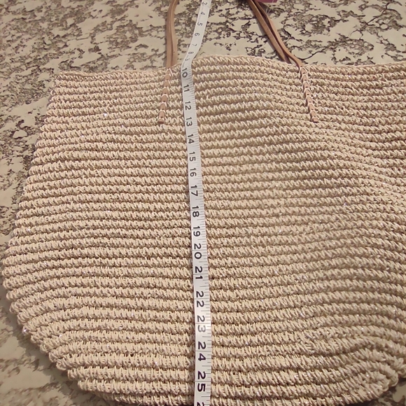 Natural tote bag Nwt - Picture 11 of 13